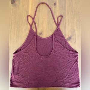 Burgundy Brandy Melville Tank Top